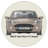 Aston Martin V12 Vanquish 2002-07 Coaster 4